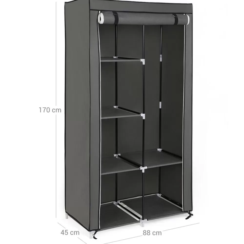 stoffschrank__x__cm_schwarz_12-1.webp Fashion SONGMICS Stoffschrank 170 x 88 cm Schwarz