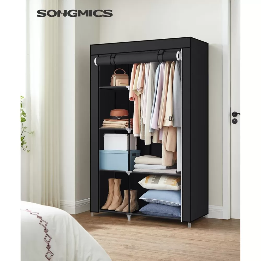 Online SONGMICS Stoffschrank mit Kleiderstange