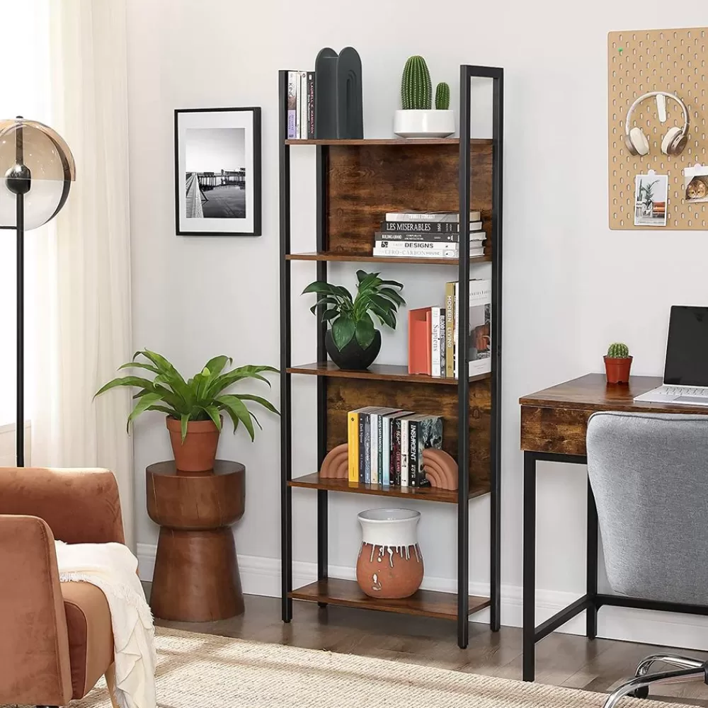 Sale SONGMICS 5-stufiges Bücherregal