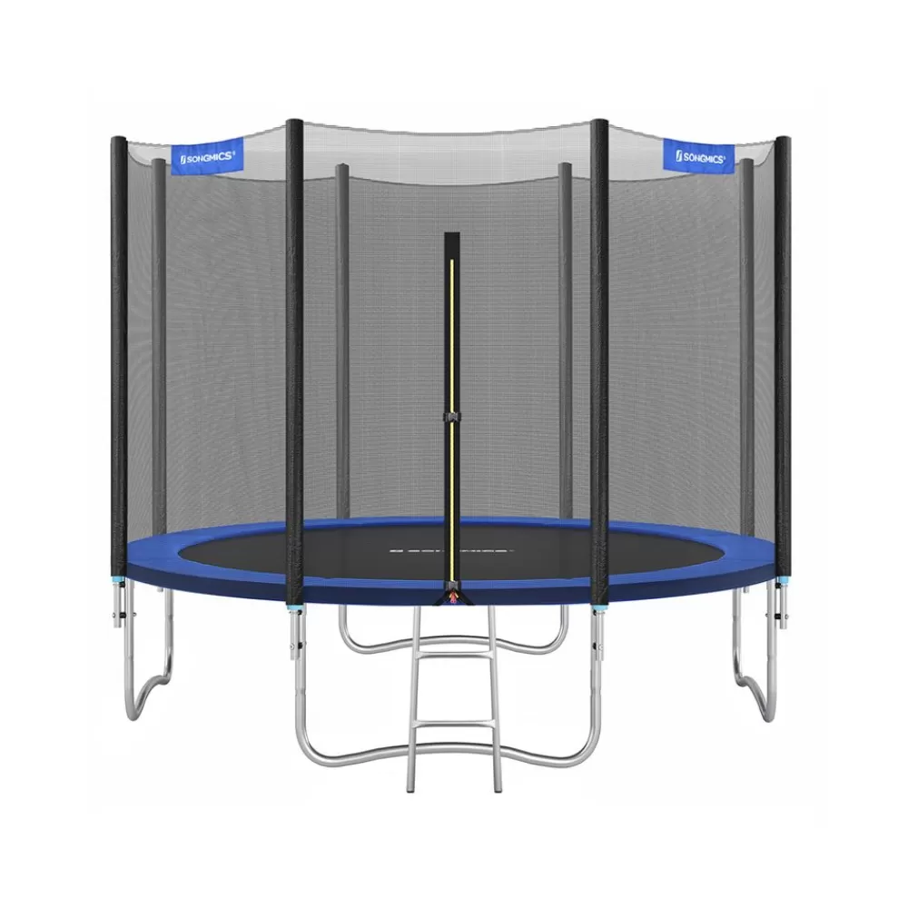 Flash Sale SONGMICS Trampolin Ø 305 cm Schwarz-Blau