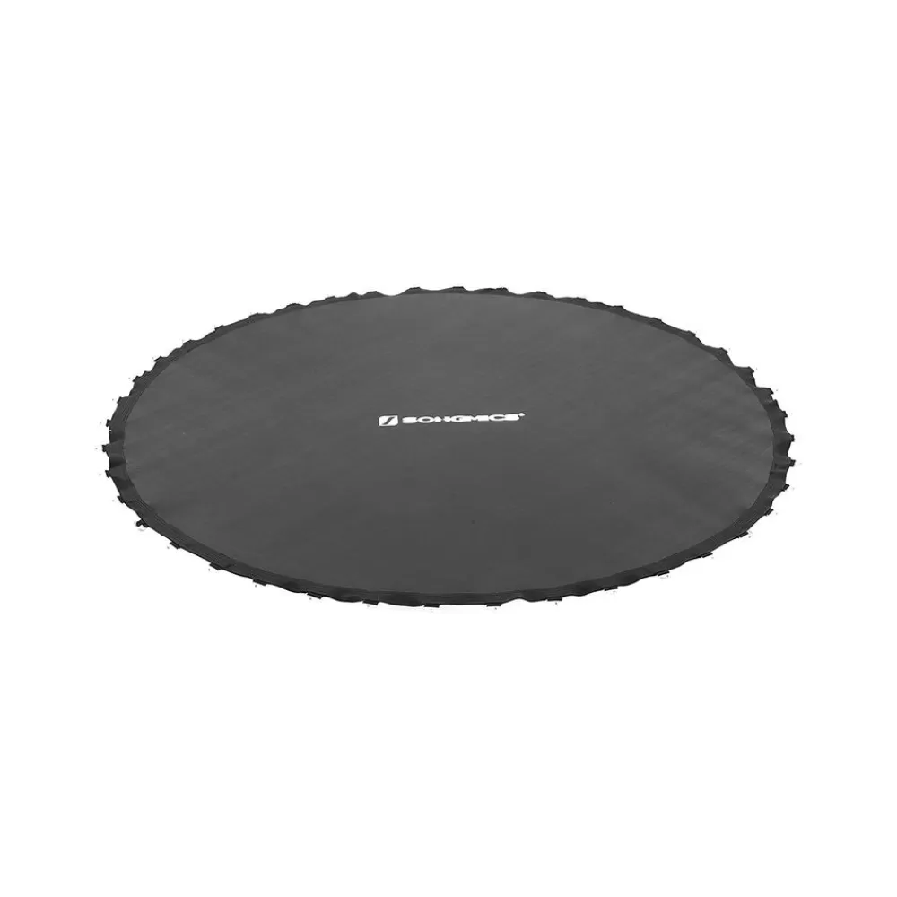 New SONGMICS Trampolin Ø 305 cm Sprungmatte schwarz