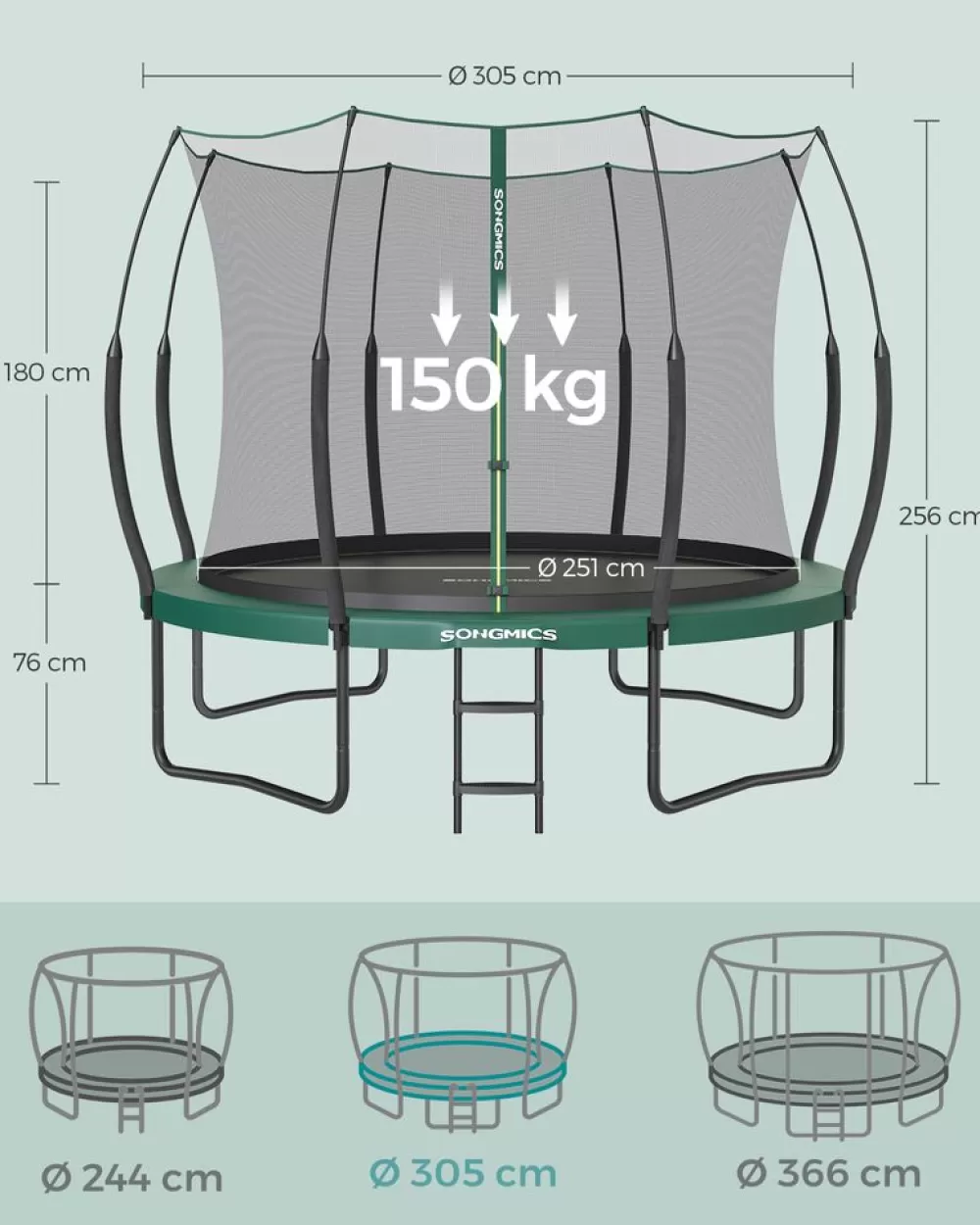 trampolin_sicherheitsnetz_mit_reiverschluss__cm_d_14.webp Store SONGMICS Trampolin Sicherheitsnetz mit Reißverschluss 305 cm d