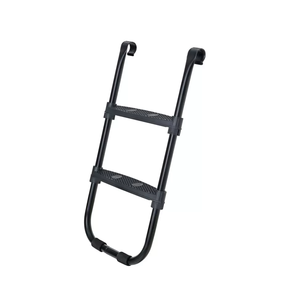 Store SONGMICS Trampolinleiter mit Breiten Stufen schwarz