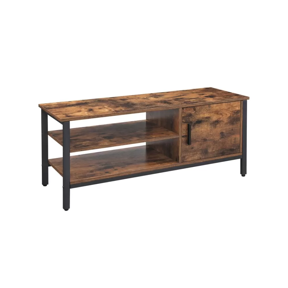 Fashion SONGMICS TV-Lowboard mit Schrank Industriestil