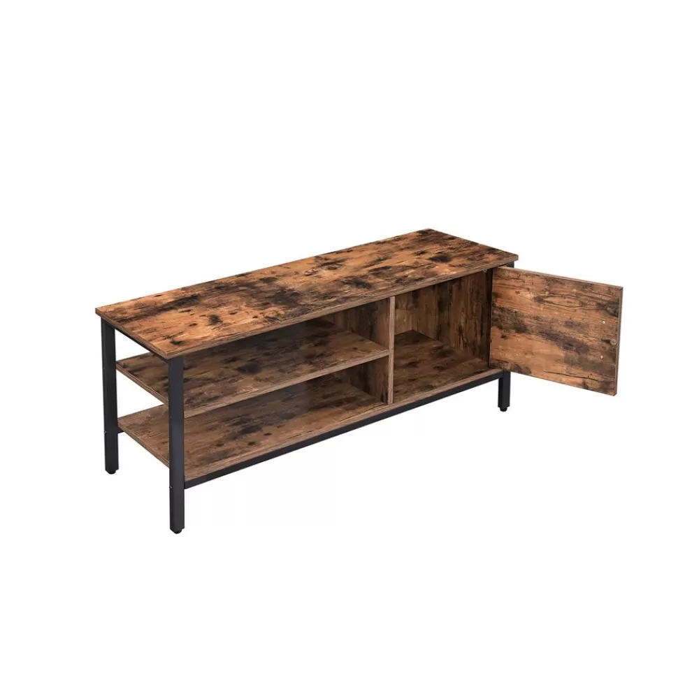 Fashion SONGMICS TV-Lowboard mit Schrank Industriestil