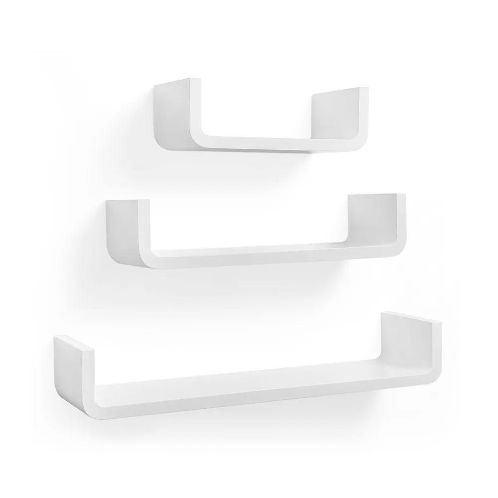 Shop SONGMICS U-förmige Regalböden 3er Set Weiß