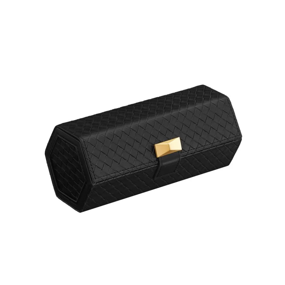 Cheap SONGMICS Uhrenbox unterwegs mit verstecktem Stauraum tintenschwarz