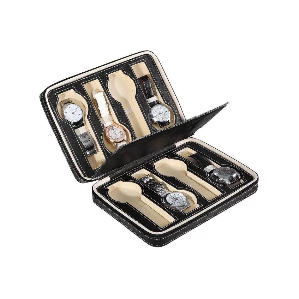Cheap SONGMICS Uhrenetui für 8 Uhren