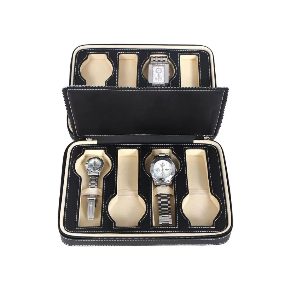 Cheap SONGMICS Uhrenetui für 8 Uhren