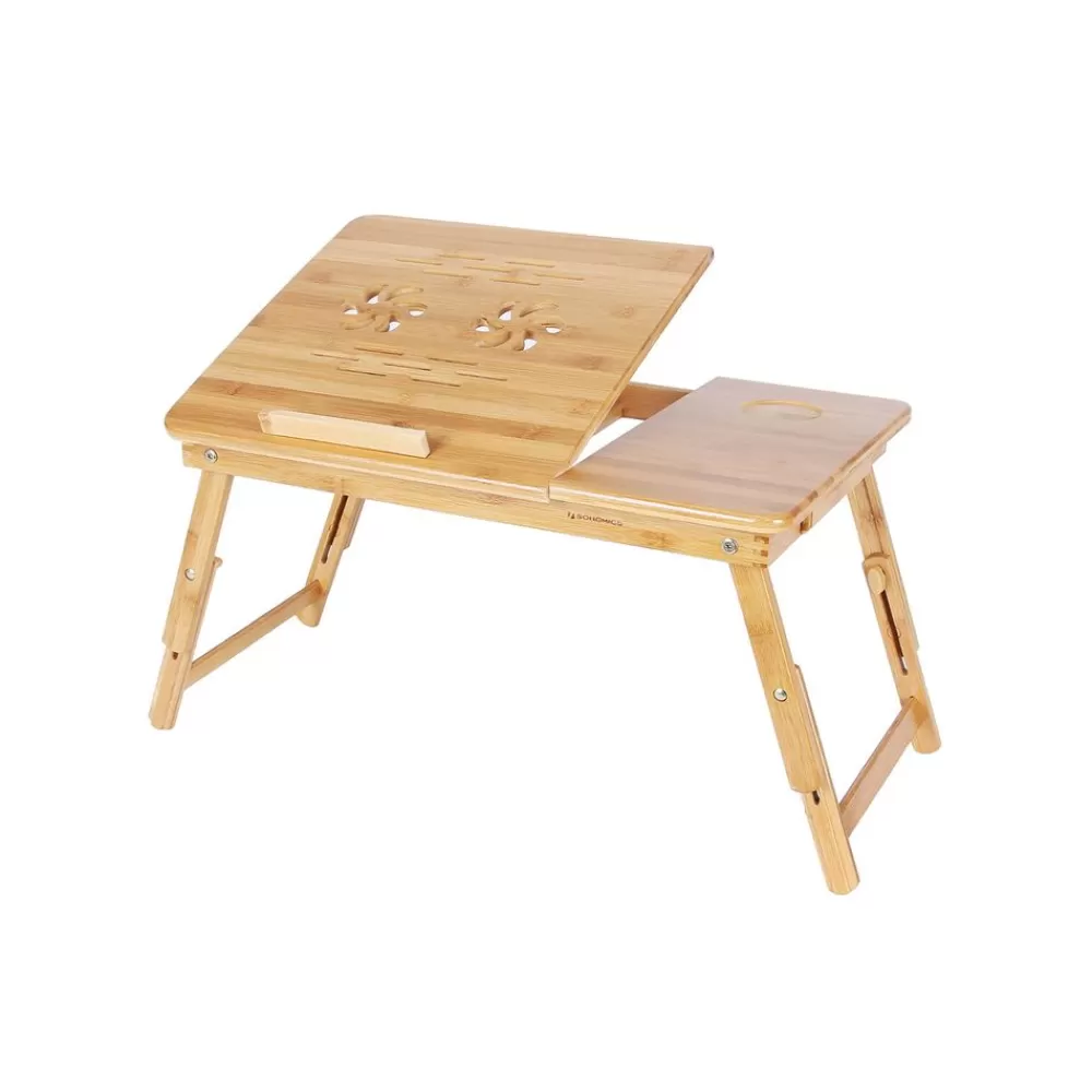 Outlet SONGMICS Verstellbare Notebookauflage Bambus