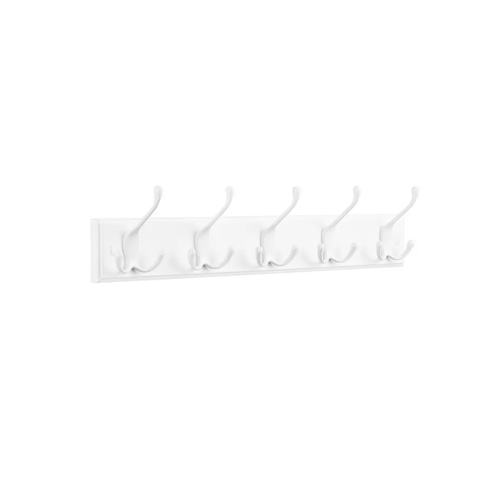 New SONGMICS Wandgarderobe mit 5 Dreifach-Haken aus Metall