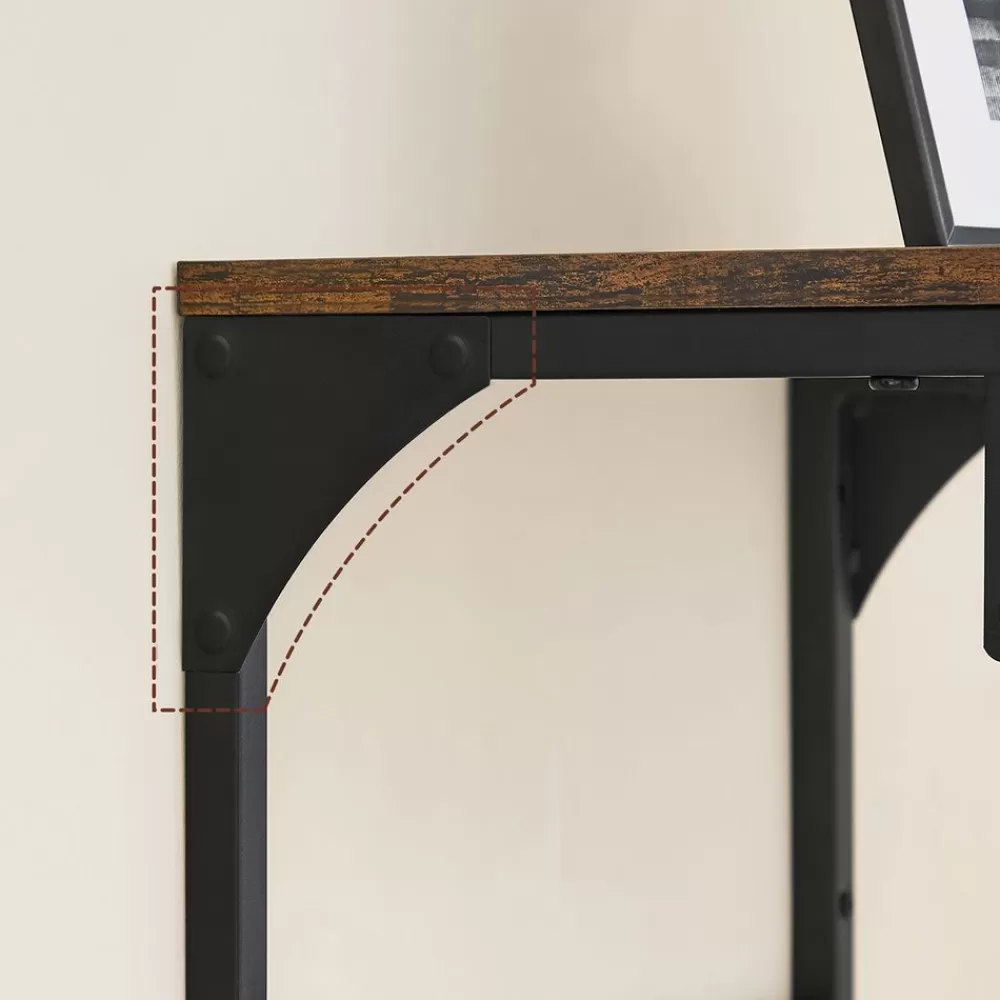 wandgarderobe_mit__haken_5.webp Flash Sale SONGMICS Wandgarderobe mit 8 Haken vintagebraun-schwarz