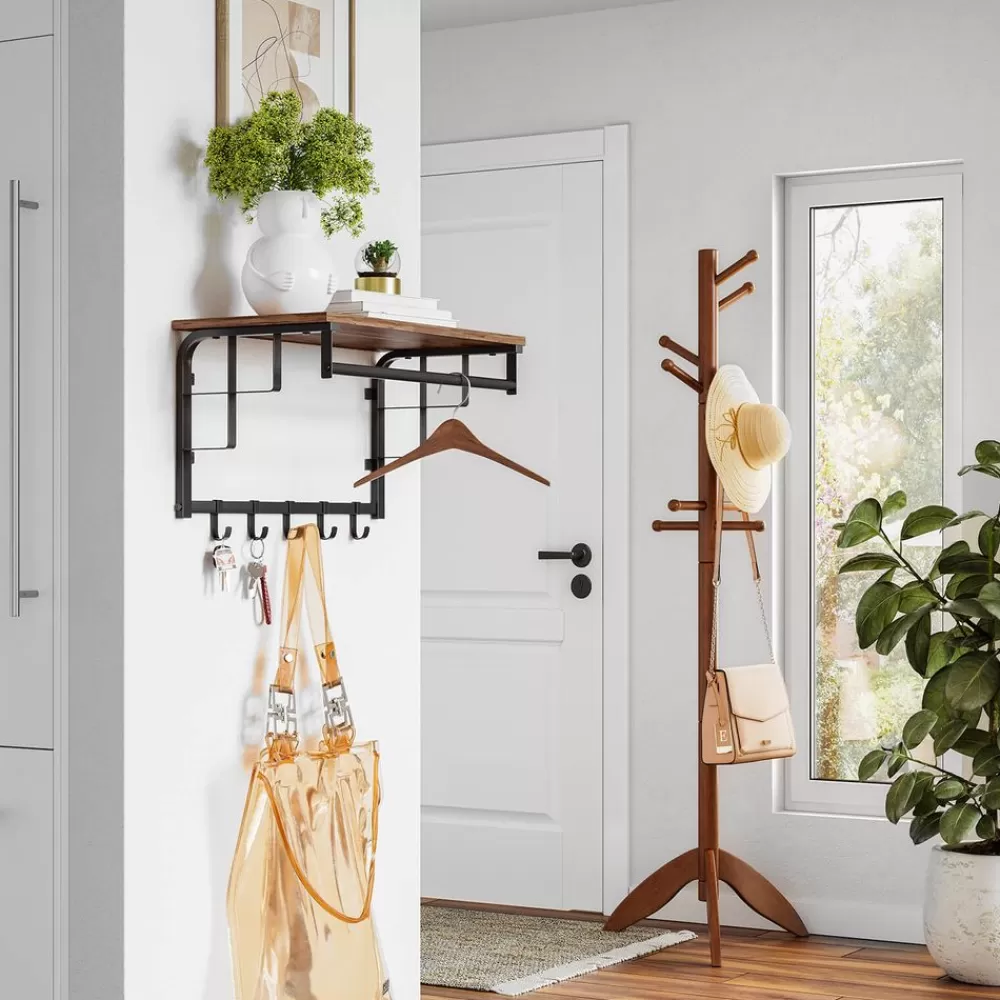 wandgarderobe_mit_ablage_8.webp Cheap SONGMICS Wandgarderobe mit Ablage