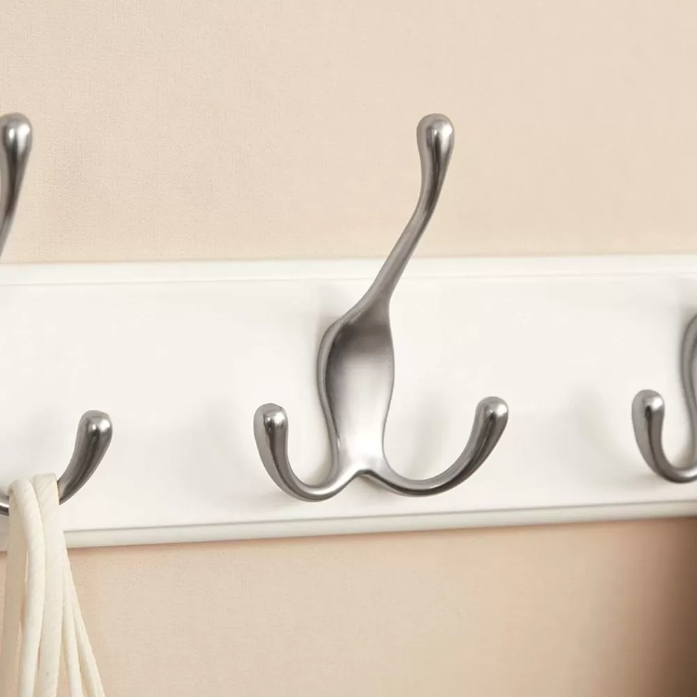 wandgarderobe_mit_haken_wei_4.webp Outlet SONGMICS Wandgarderobe mit Haken Weiß