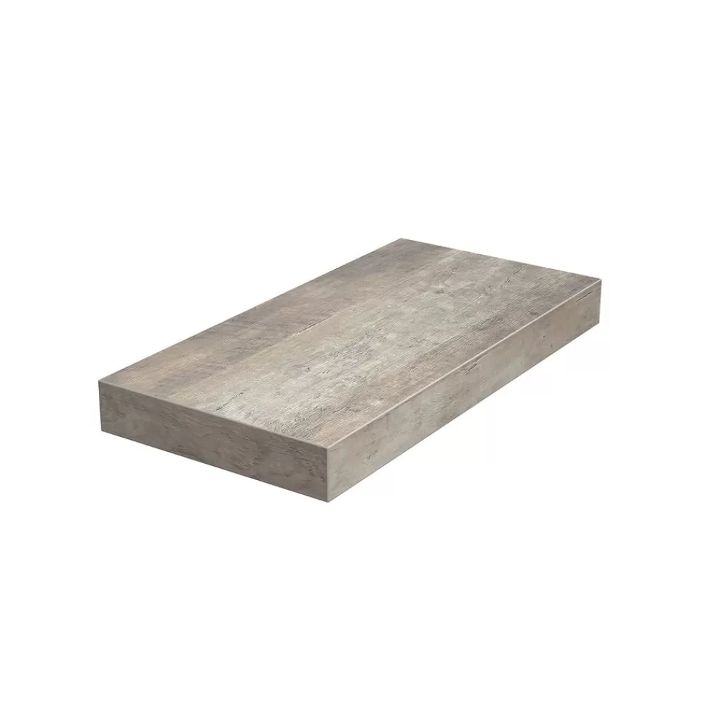Discount SONGMICS Wandregal 40 x 20 x 3,8 cm Greige