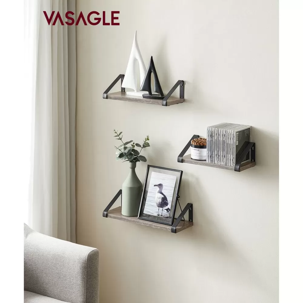 Best Sale SONGMICS Wandregal 3er Set