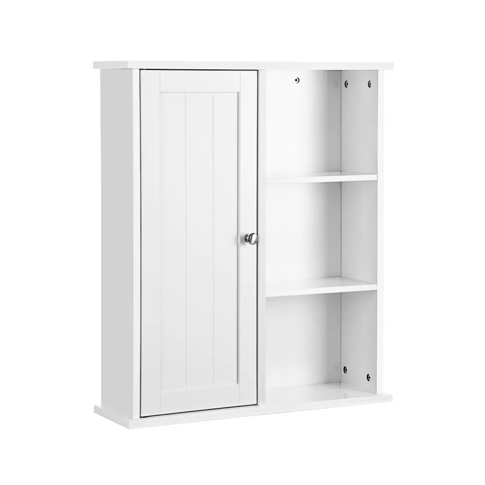Best Sale SONGMICS Wandschrank fürs Badezimmer Weiβ
