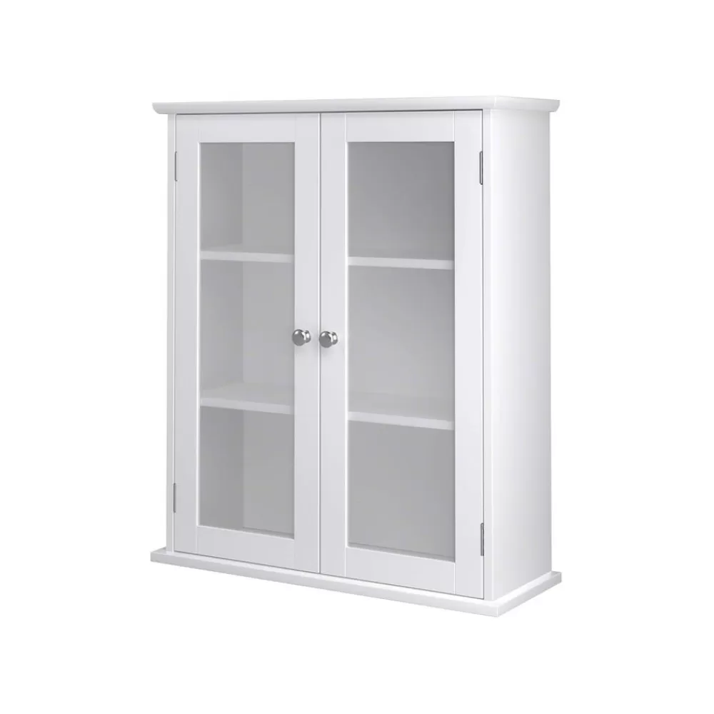 Flash Sale SONGMICS Wandschrank mit Glastüren