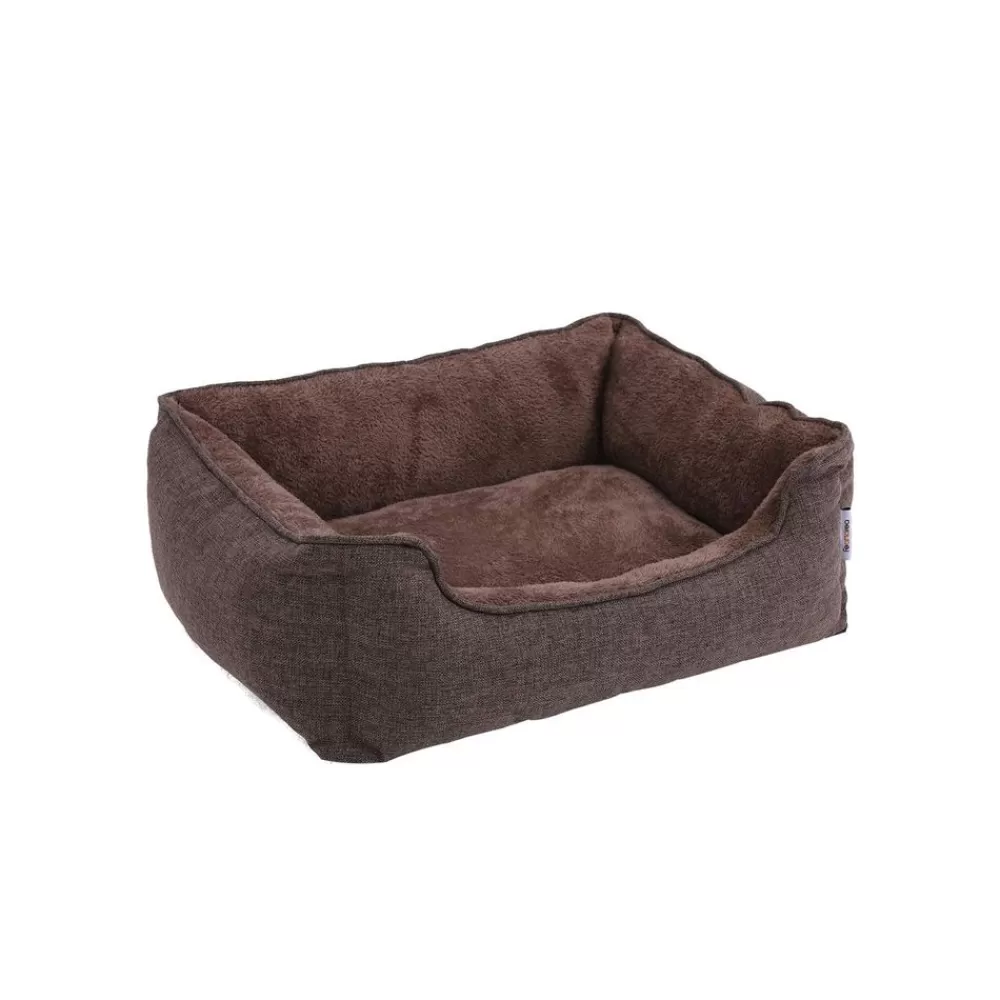 Shop SONGMICS Waschbares Hundebett 75 cm Braun