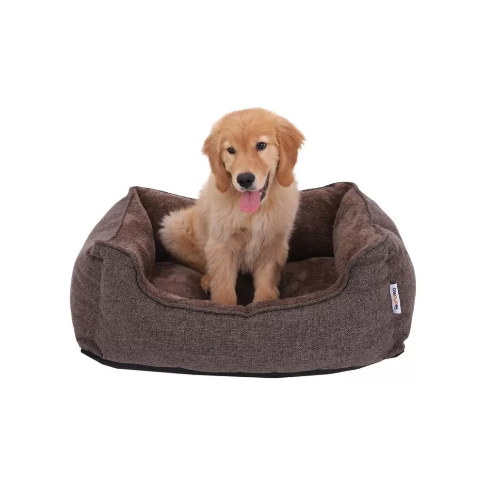 Shop SONGMICS Waschbares Hundebett 75 cm Braun