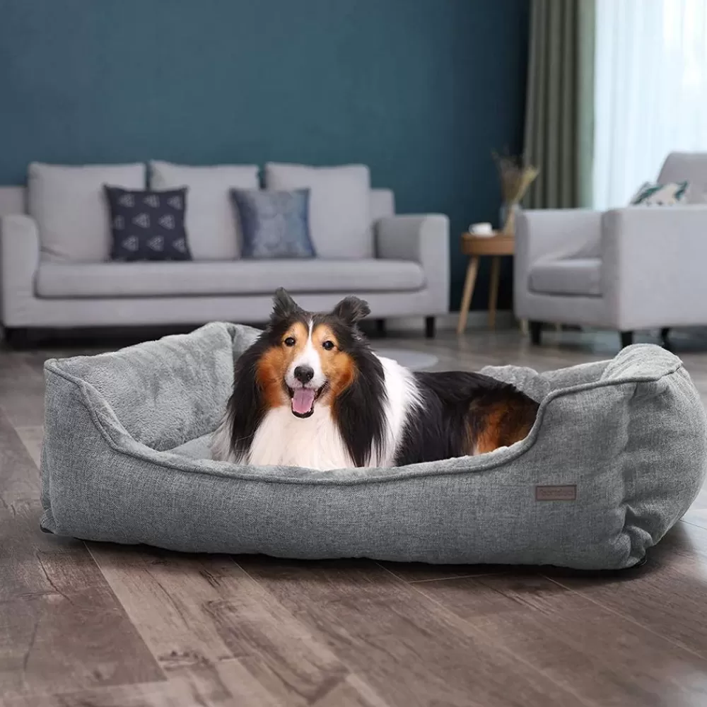 waschbares_hundebett__cm_braun_10-1.webp Clearance SONGMICS Waschbares Hundebett 110 cm Braun