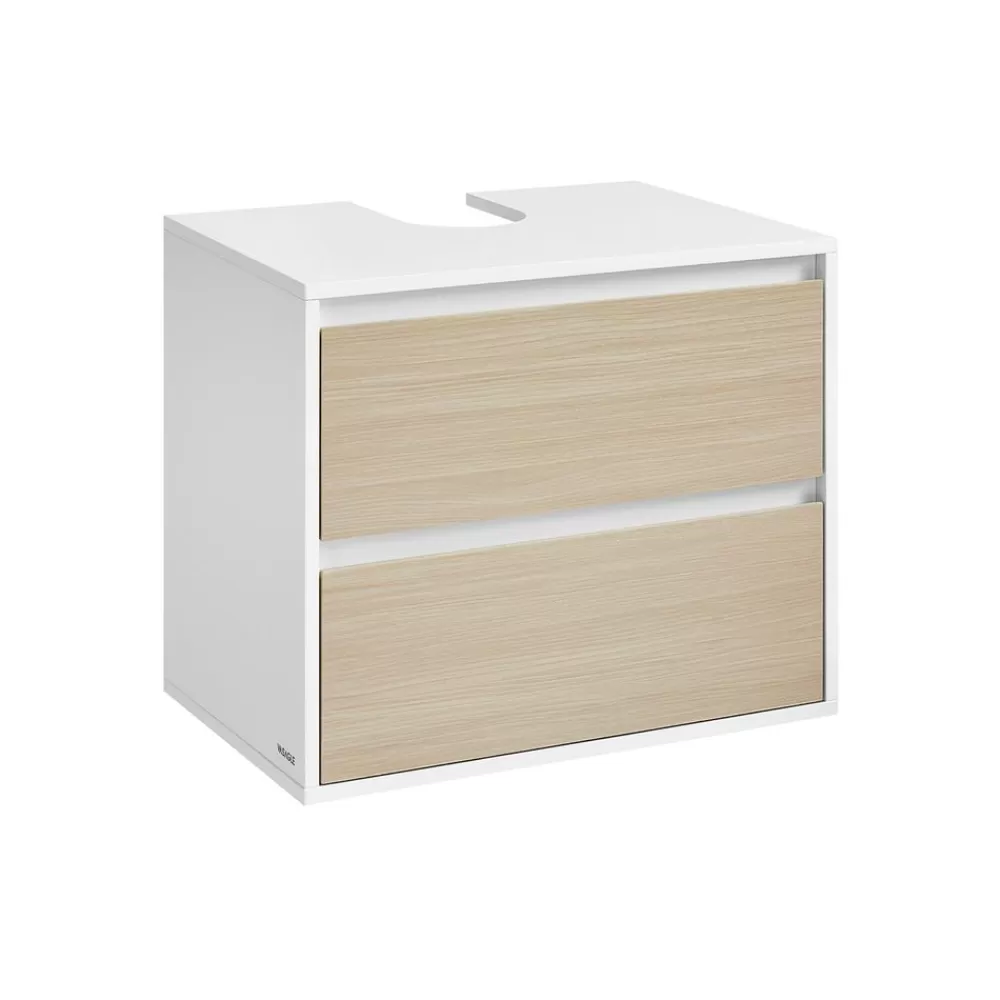 Sale SONGMICS Waschbeckenunterschrank hängend mit 2 Schubladen