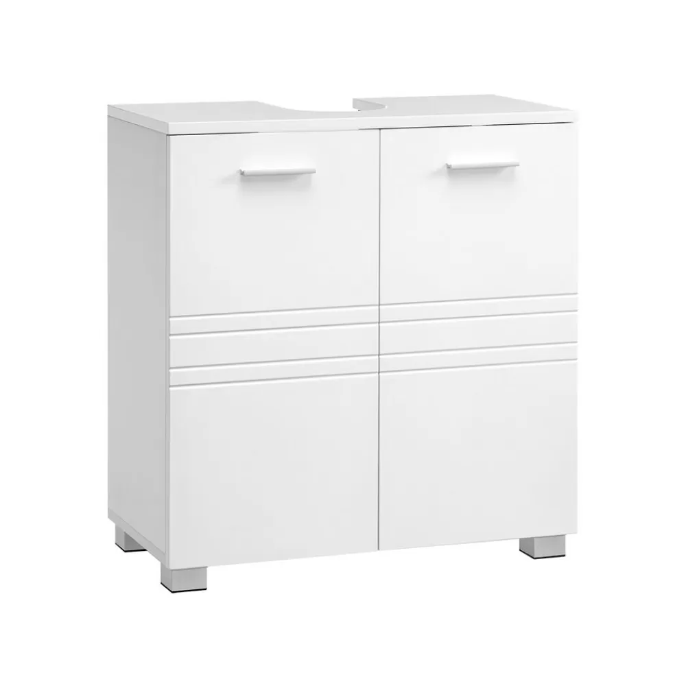 Best Sale SONGMICS Waschbeckenunterschrank weiß