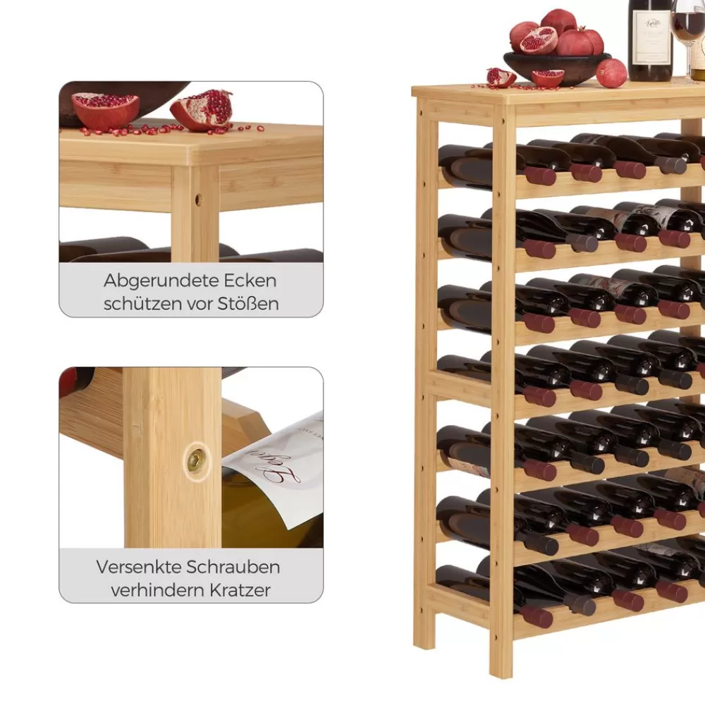 weinregal__ebenen_fr_bis_zu__flaschen_2.webp New SONGMICS Weinregal 7 Ebenen für bis zu 42 Flaschen