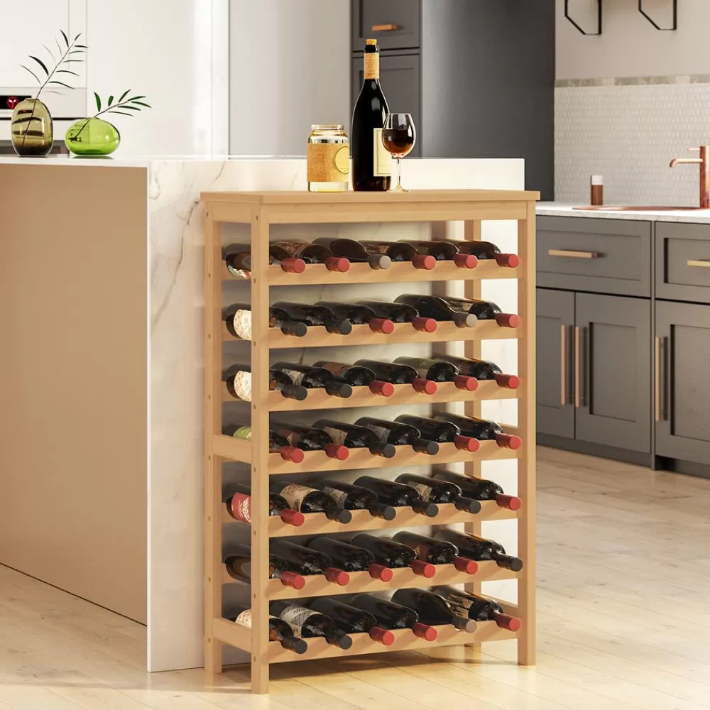 weinregal__ebenen_fr_bis_zu__flaschen_5.webp New SONGMICS Weinregal 7 Ebenen für bis zu 42 Flaschen