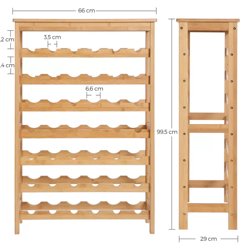 weinregal__ebenen_fr_bis_zu__flaschen_6.webp New SONGMICS Weinregal 7 Ebenen für bis zu 42 Flaschen