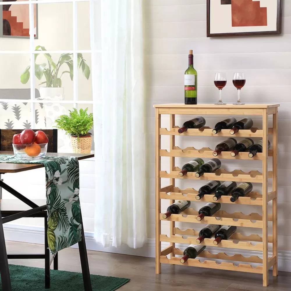 weinregal__ebenen_fr_bis_zu__flaschen_7.webp New SONGMICS Weinregal 7 Ebenen für bis zu 42 Flaschen