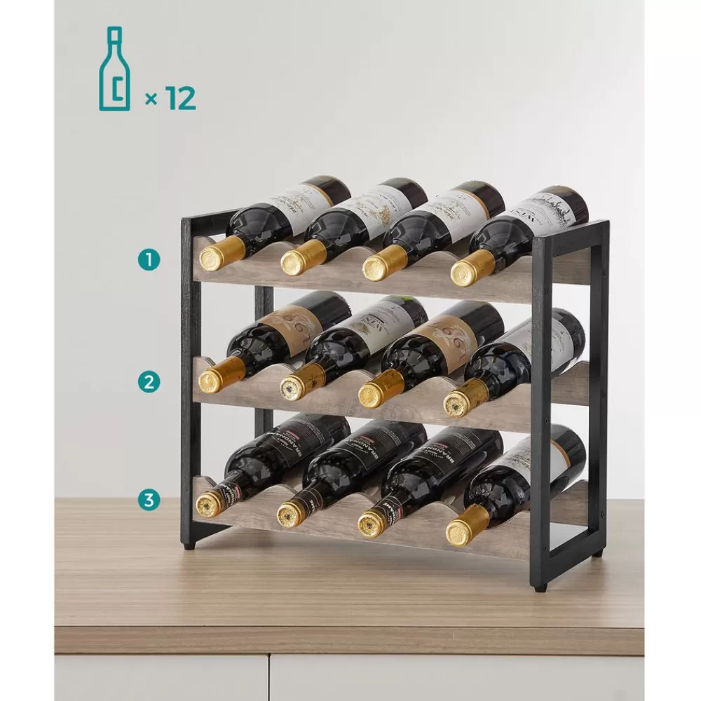 weinregal_fr__flaschen_10.webp Clearance SONGMICS Weinregal für 12 Flaschen