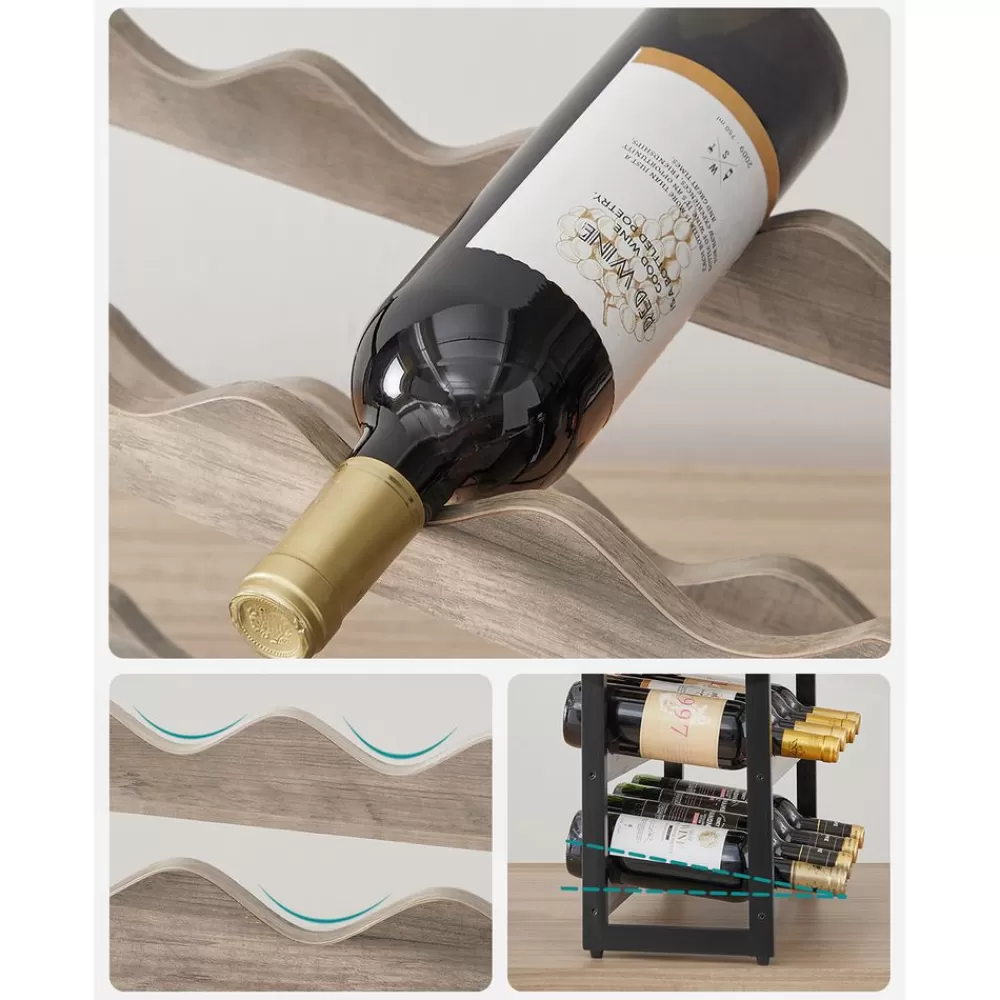 weinregal_fr__flaschen_11.webp Clearance SONGMICS Weinregal für 12 Flaschen