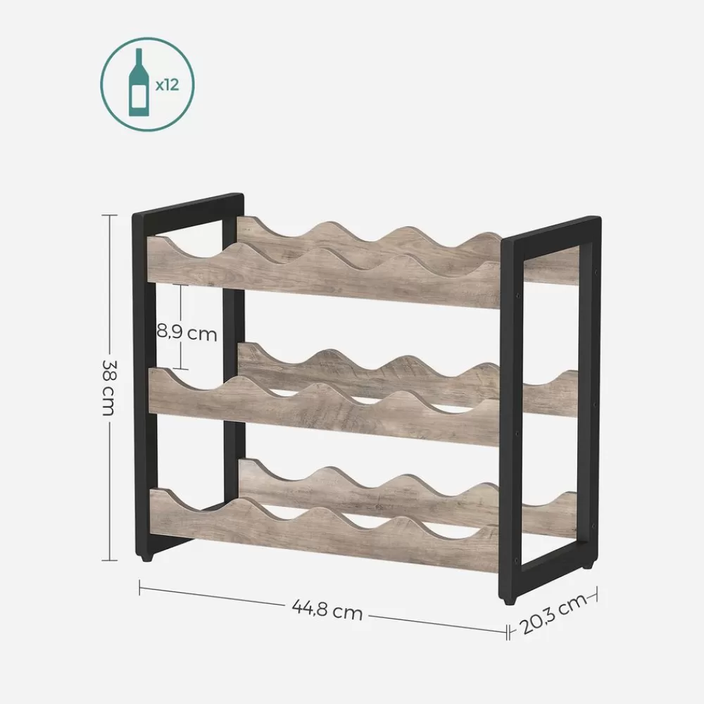 weinregal_fr__flaschen_12.webp Clearance SONGMICS Weinregal für 12 Flaschen