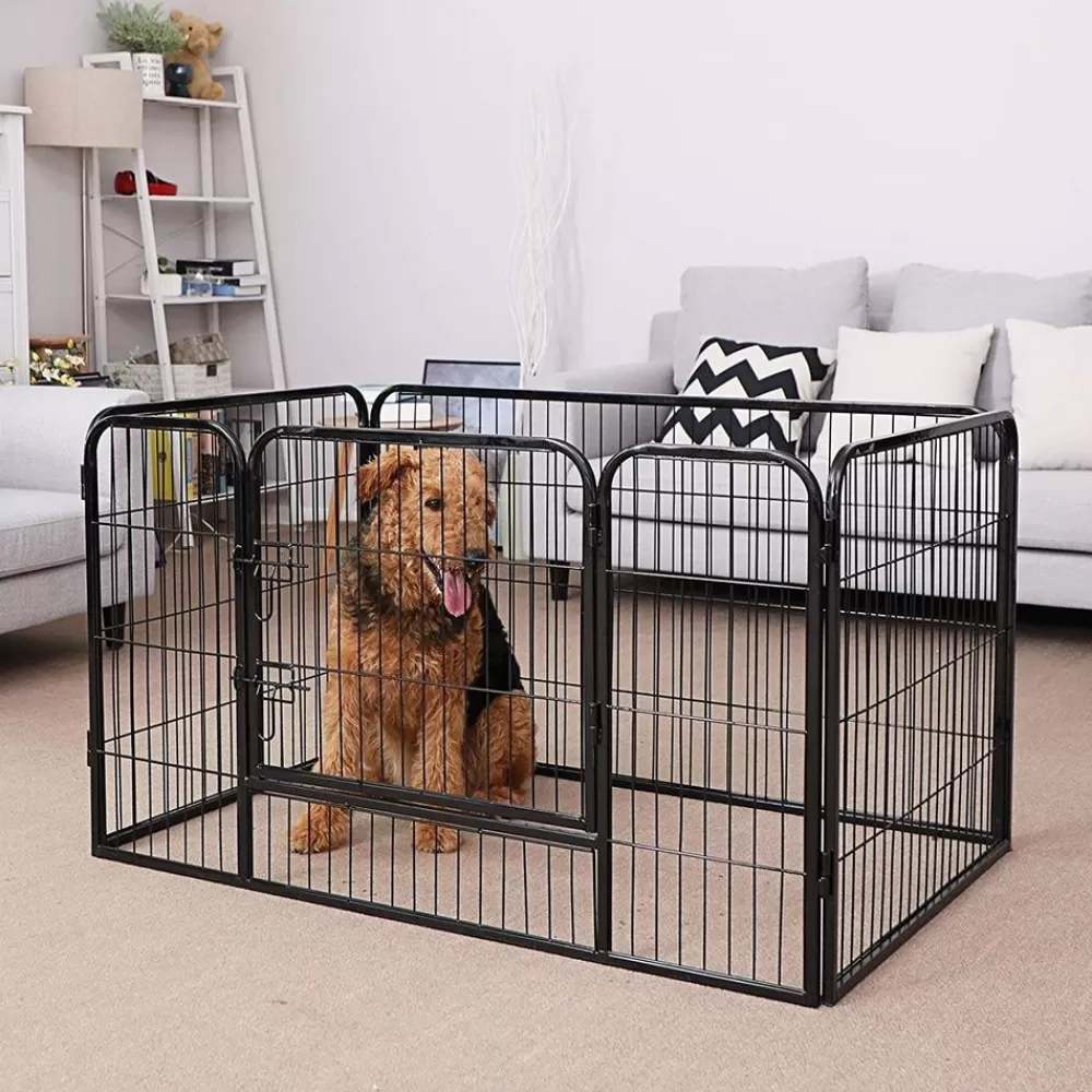 Best Sale SONGMICS Welpenauslauf für Hunde