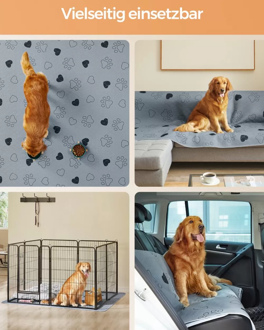 welpenunterlagen_waschbar__x__cm_er_set_xl_15.webp Best SONGMICS Welpen-Unterlagen waschbar 152 x 122 cm 2er Set XL