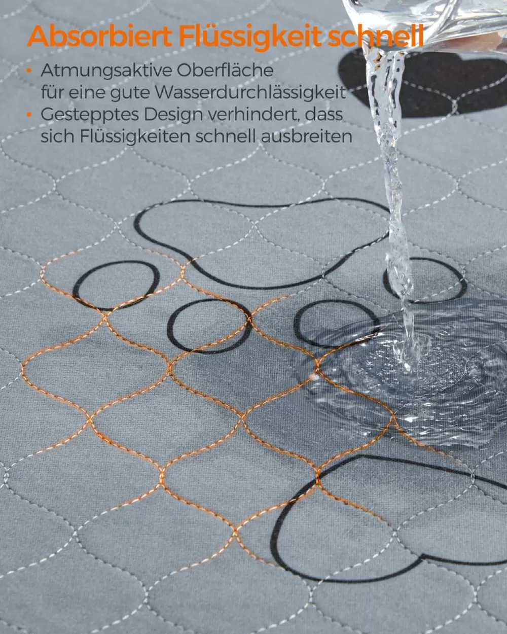 welpenunterlagen_waschbar__x__cm_er_set_xl_3.webp Best SONGMICS Welpen-Unterlagen waschbar 152 x 122 cm 2er Set XL