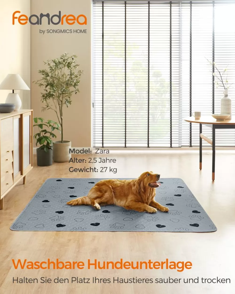 welpenunterlagen_waschbar__x__cm_er_set_xl_9.webp Best SONGMICS Welpen-Unterlagen waschbar 152 x 122 cm 2er Set XL