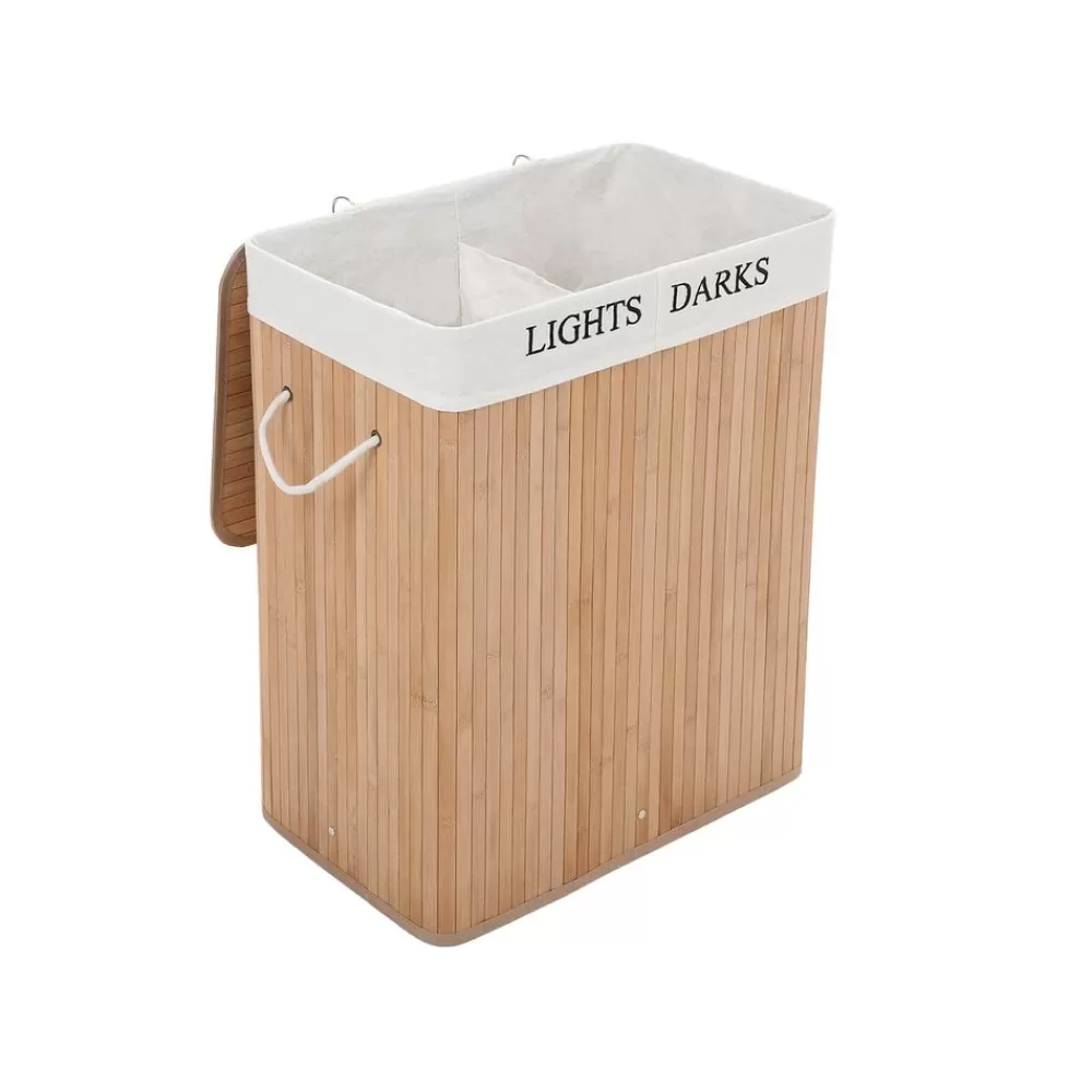 Cheap SONGMICS Wäschekorb Bambus 100 L