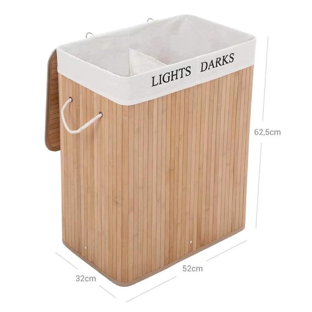 wschekorb_bambus__l_4.webp Cheap SONGMICS Wäschekorb Bambus 100 L