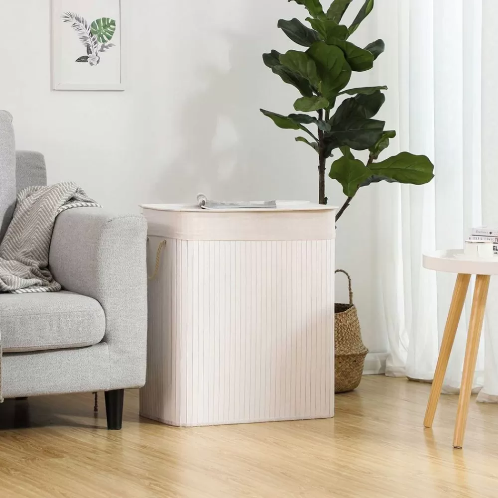 wschekorb_bambus__l_7.webp Cheap SONGMICS Wäschekorb Bambus 100 L