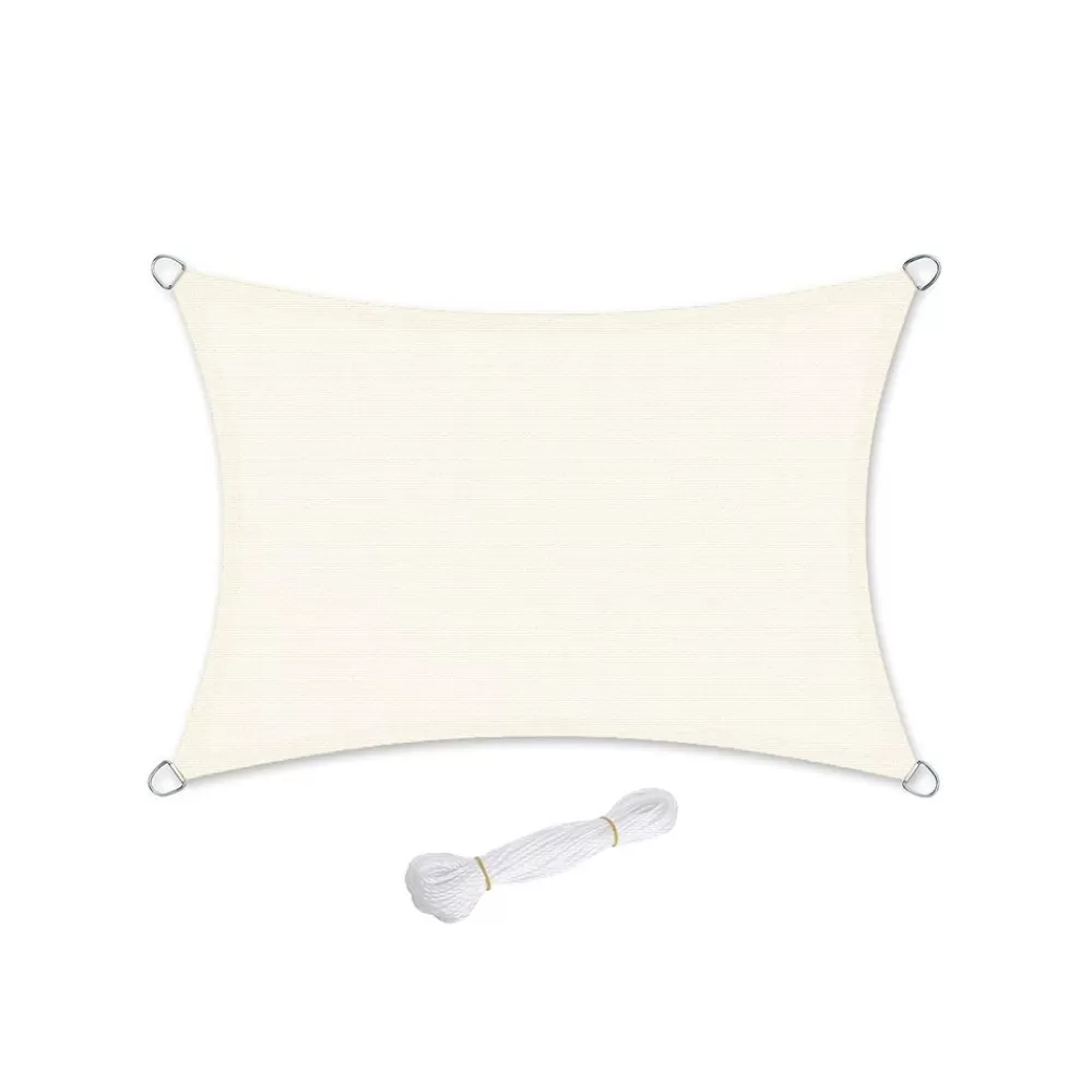 Shop SONGMICS 3 x 4 m Sonnensegel aus HDPE